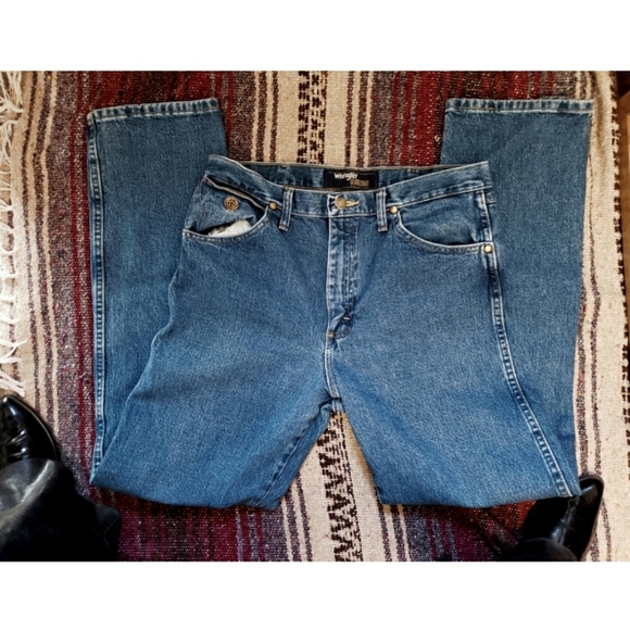 Wrangler Other - "GEORGE STRAIT × WRANGLER" BOOTCUT JEANS - BLUE